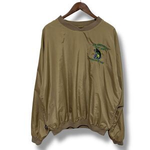 Vintage 90s Men's 10th Bent Arm Fishing Tournament Windbreaker Pullover Size XXL